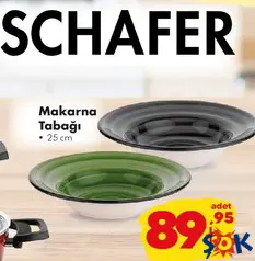 SCHAFER MAKARNA TABAĞI 25 CM